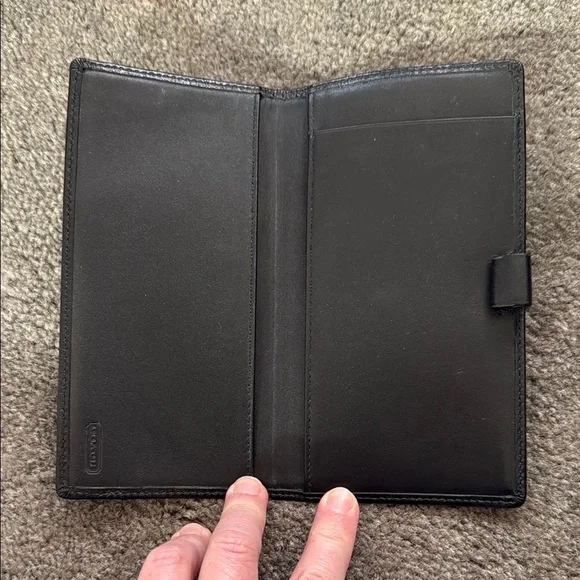 Coach Black Leather wallet - Picture 3 of 6